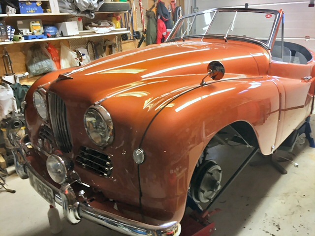 Jowett Jupiter restoration nearly done