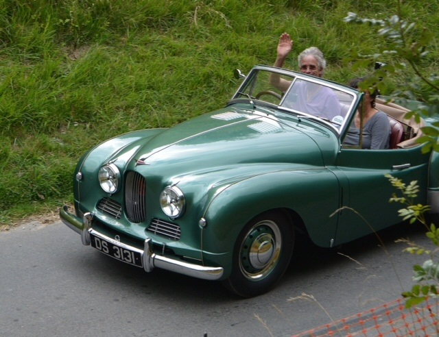 Jowett Jupiter om BoPeep hillclimb 2016