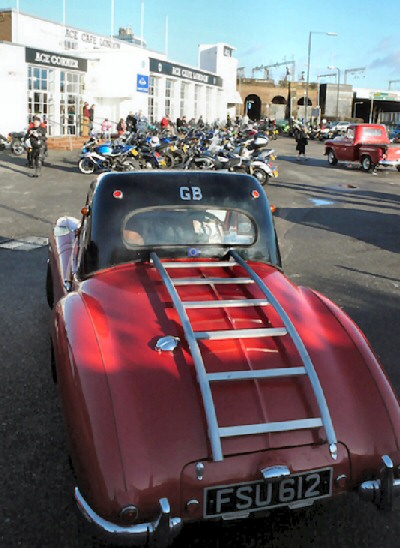 Jowett Jupiter at the ACE caf� in 2013