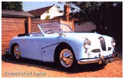 Jowett Jupiter with Mead bodywork